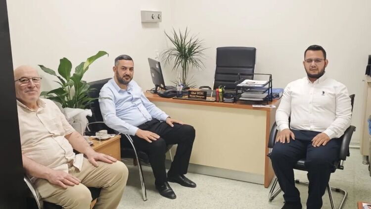 Müftü Arpacı’dan Hastane Manevi Danışmanına Ziyaret 17825