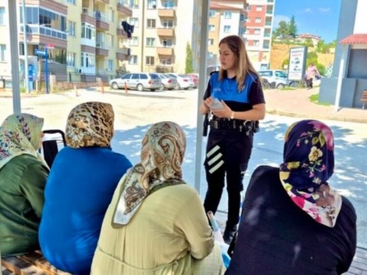Polis Ekiplerinden Pazaryerinde Güvenlik Seferberliği 17911