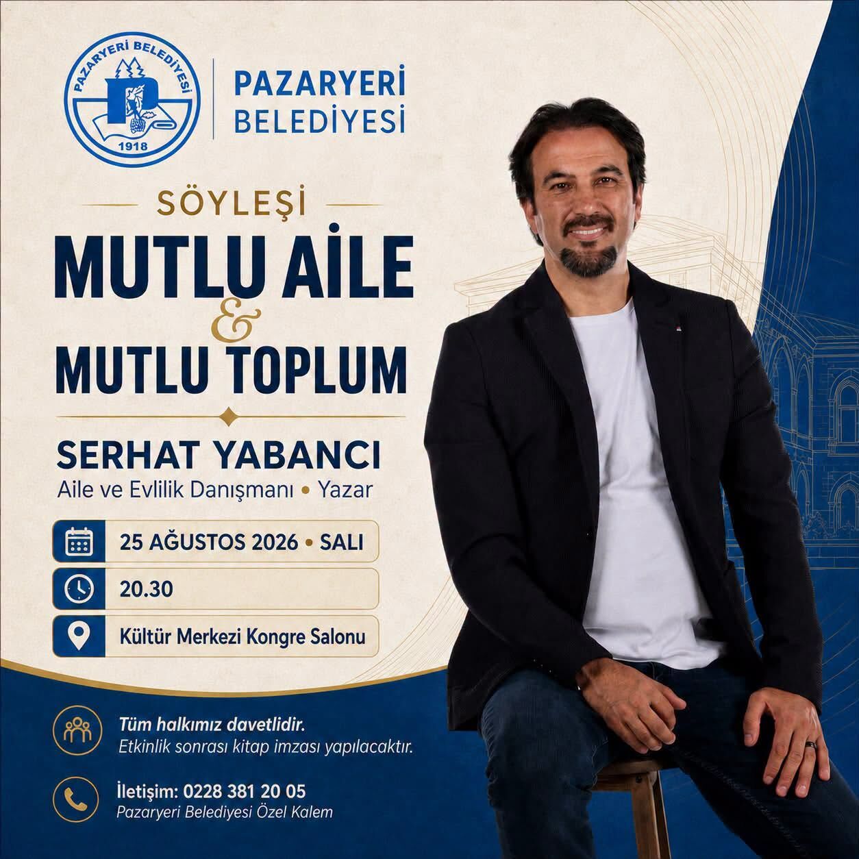 Serhat Yabancı, Pazaryeri’nde Vatandaşlarla Buluşacak 18226