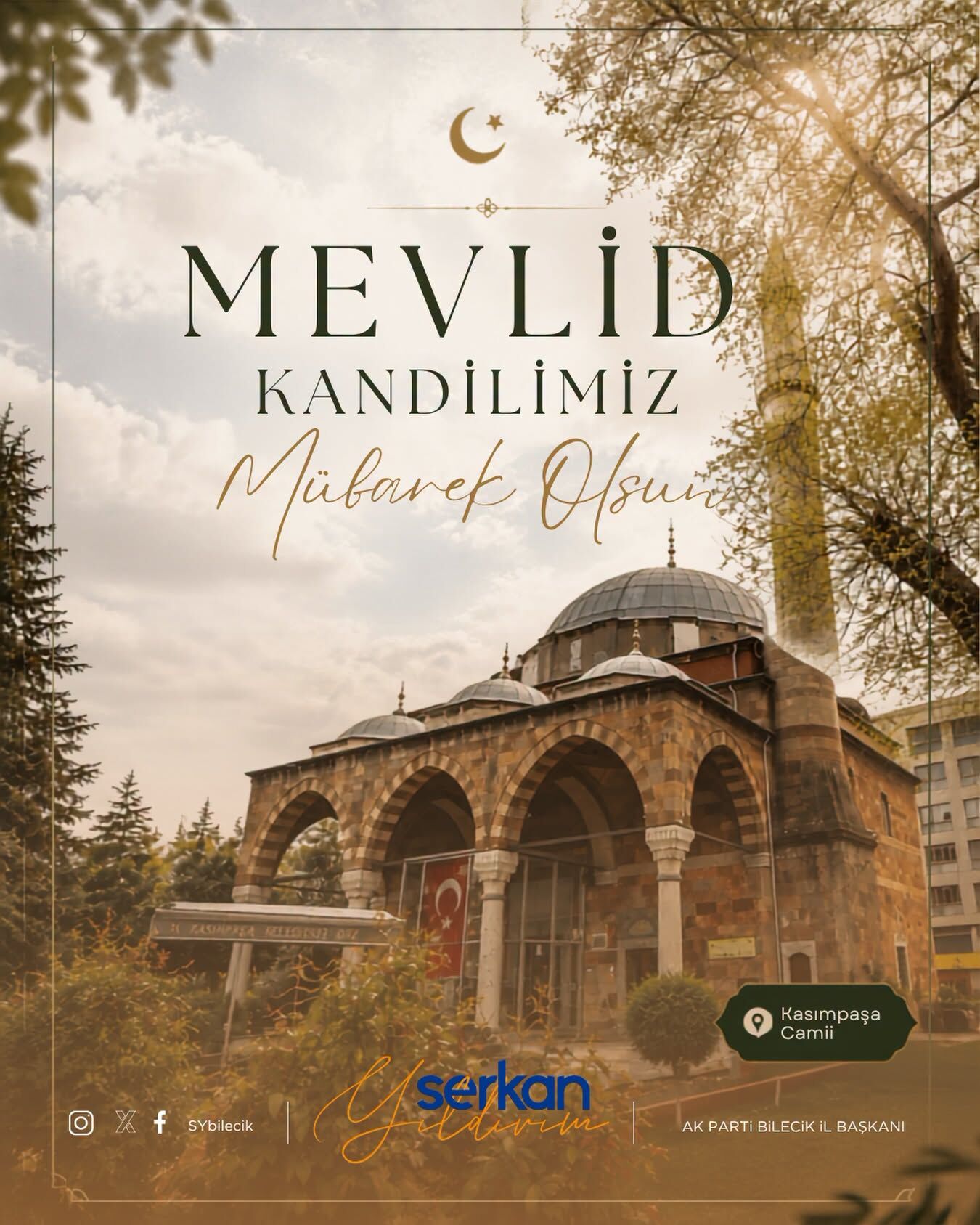 Serkan Yıldırım’dan Mevlid Kandili Mesajı 18308