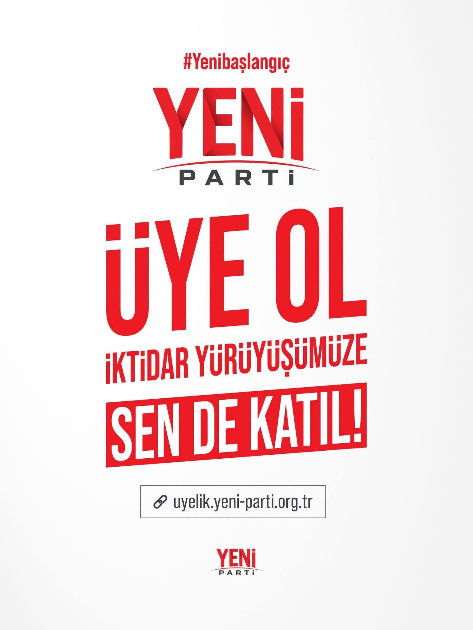 Tüzün’den Yeni̇ Parti’ye Üyelik Çağrısı 17949