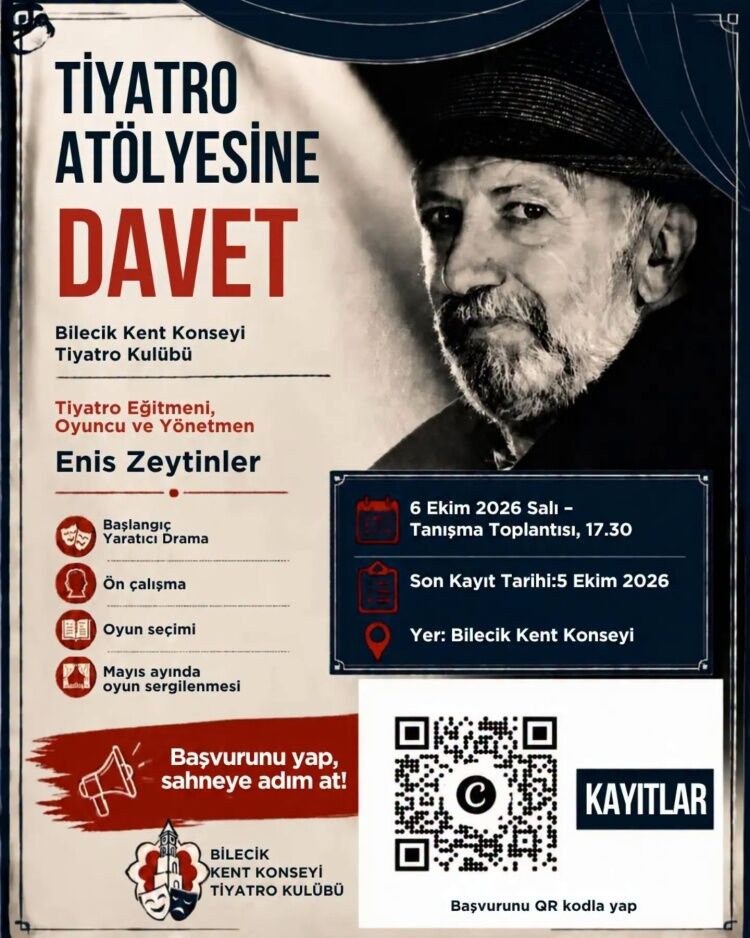 Bilecik Kent Konseyi Tiyatro Kulübü Için Kayıtlar Başladı 19873