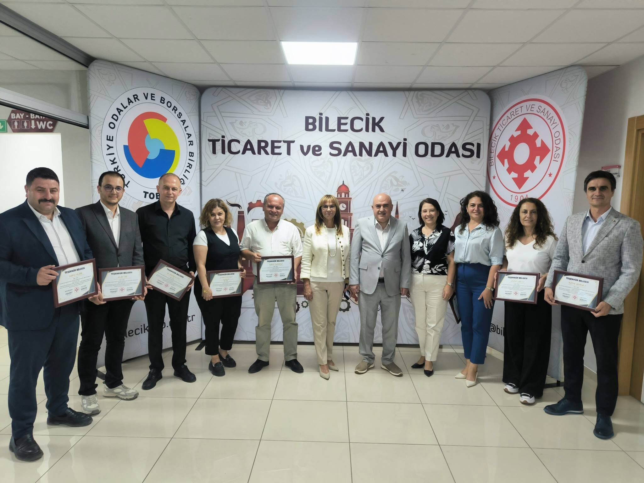 Bilecik Tso Personeline Emekleri İçin Teşekkür 19034