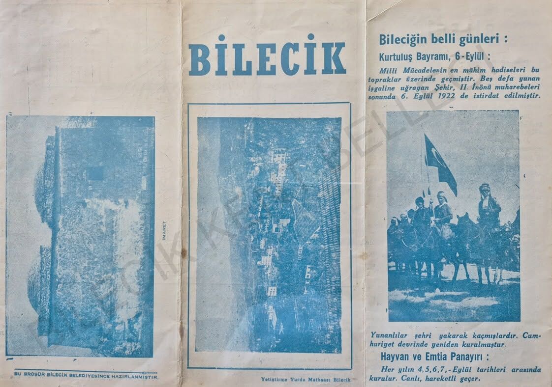 Bilecik’in Eski Broşüründen Çıkan Şaşırtıcı Kulaklıtaş Fotoğrafı 19002