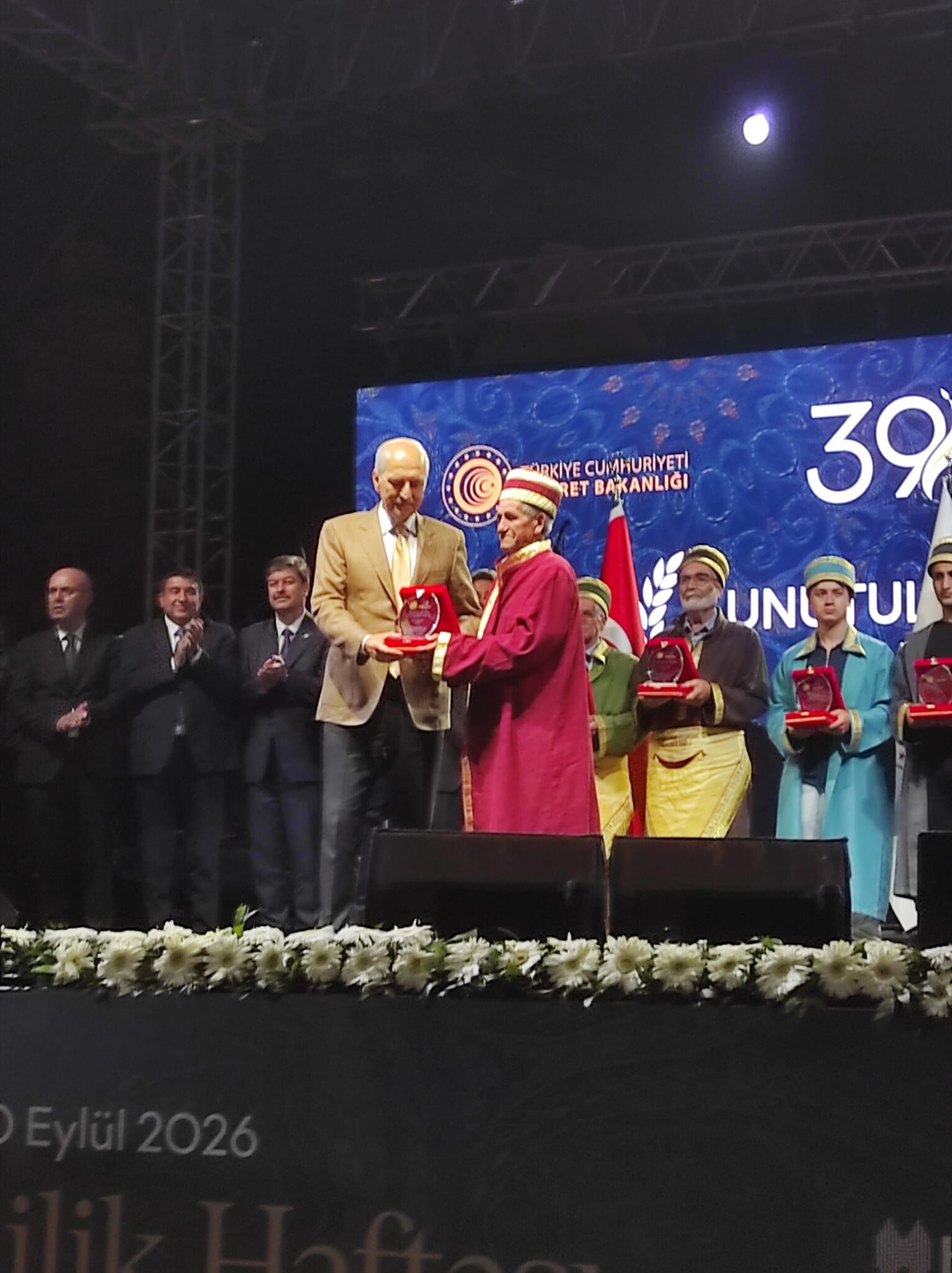 Bilecik’in Yılın Ahisi Osman Menteş’e Ahilik Özel Ödülü 19510