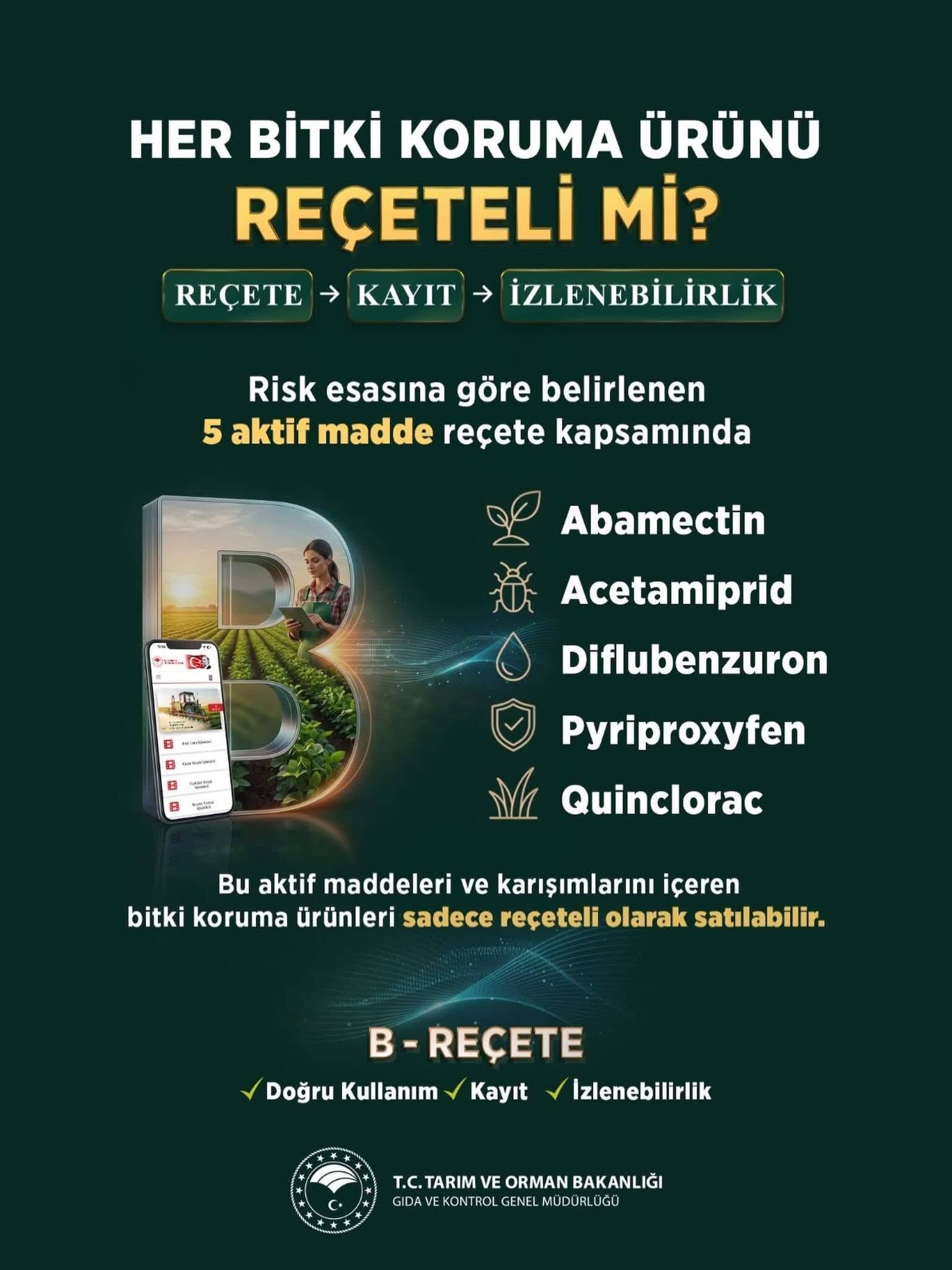 Bilecikli Üreticiler Dikkat! B Reçete Dönemi Başladı 19752
