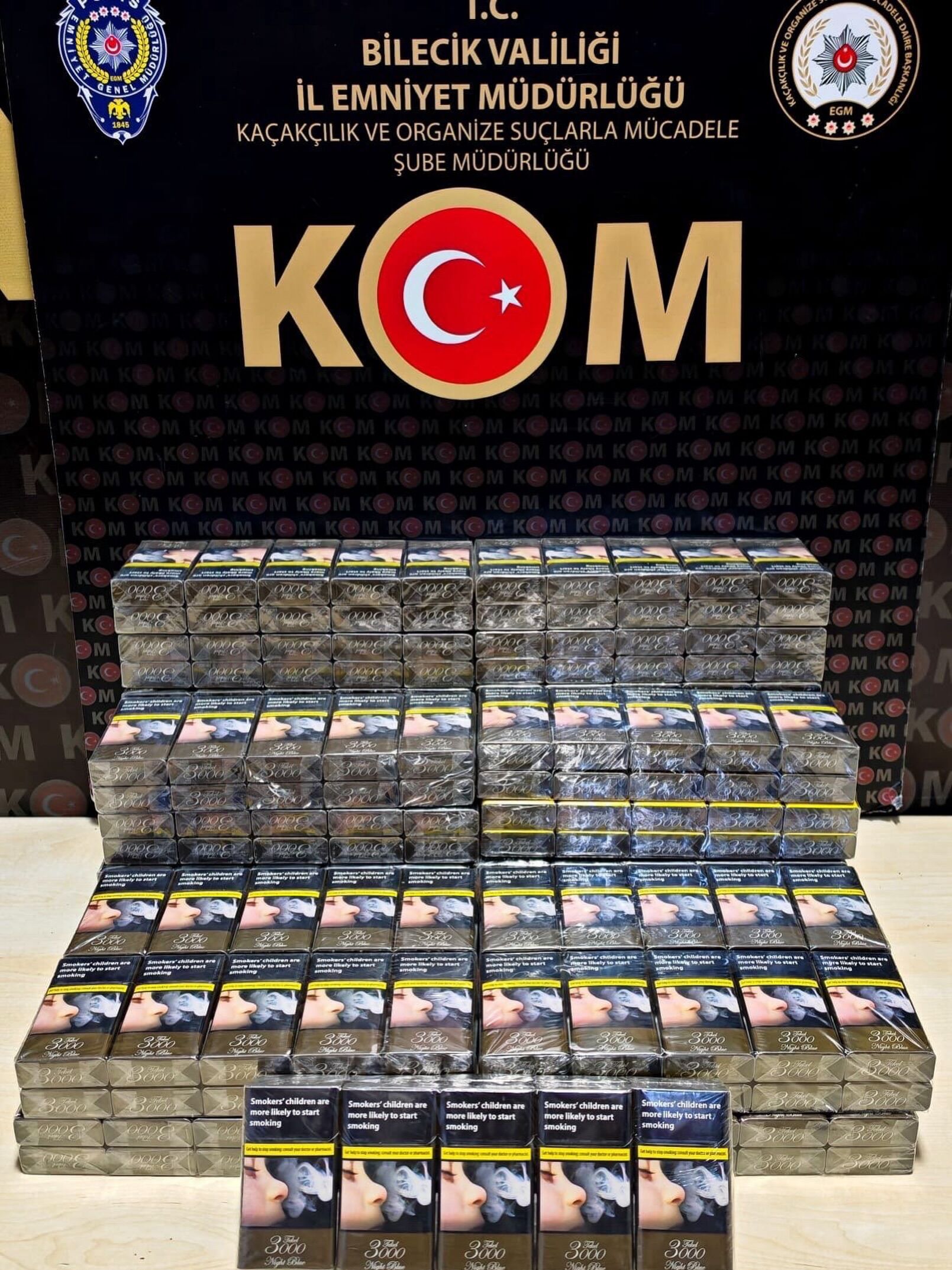 Bilecikte Kaçak Sigara Operasyonu 18677