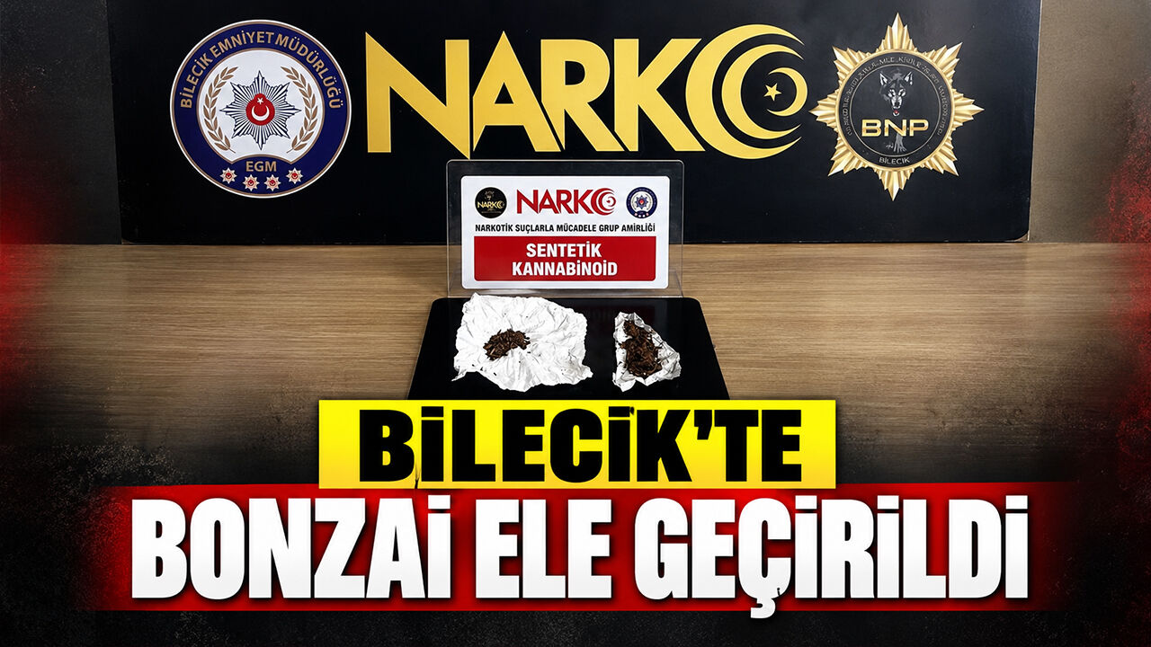 Bilecik'te Bonzai Ele Geçirildi