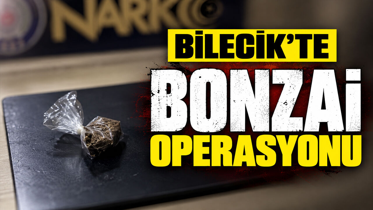 Bilecik'te bonzai operasyonu
