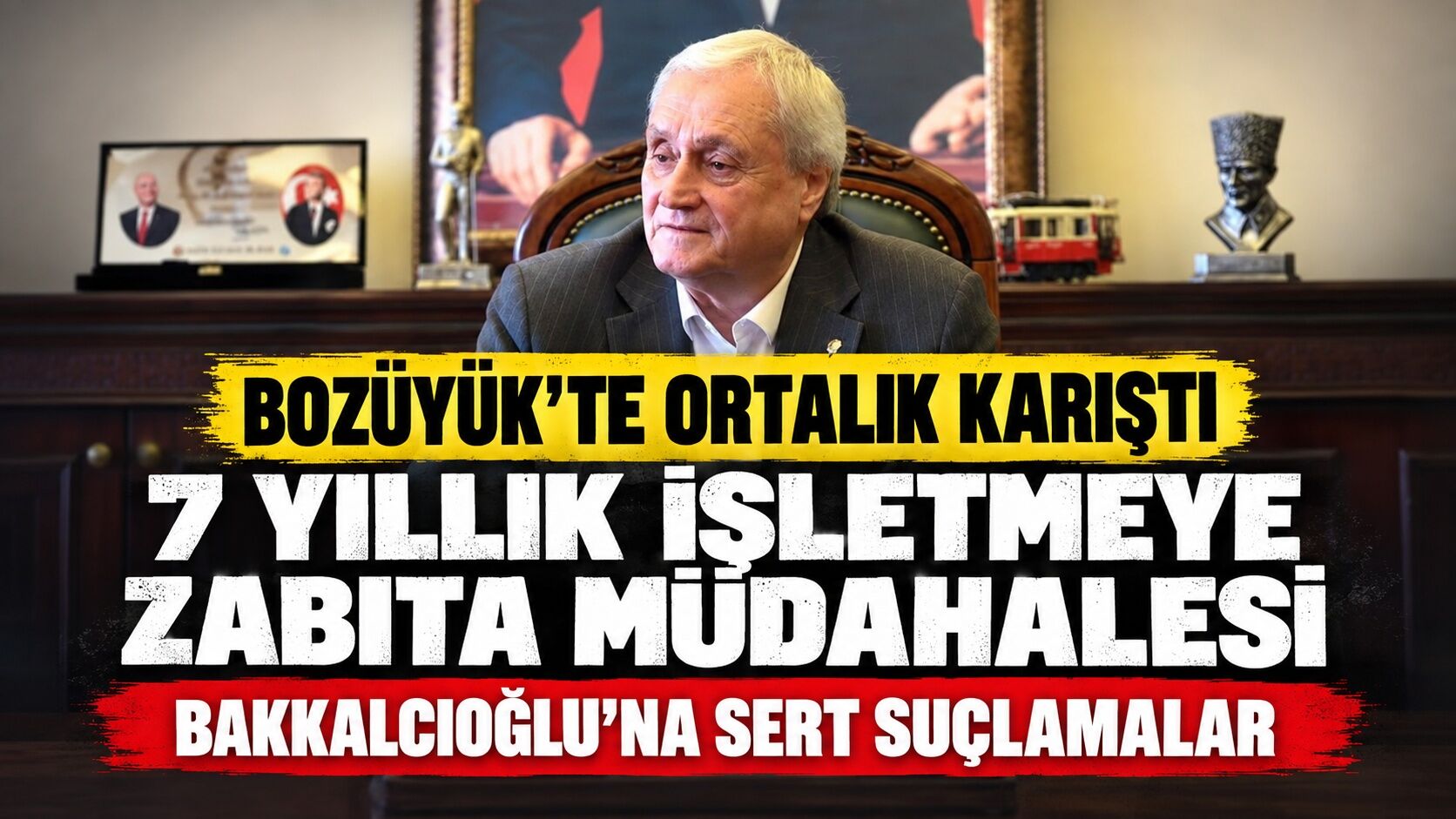 Bozüyük'te ortalık karıştı