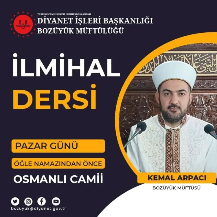 Bozüyük’te Ilmihal Dersleri Başlıyor 19869