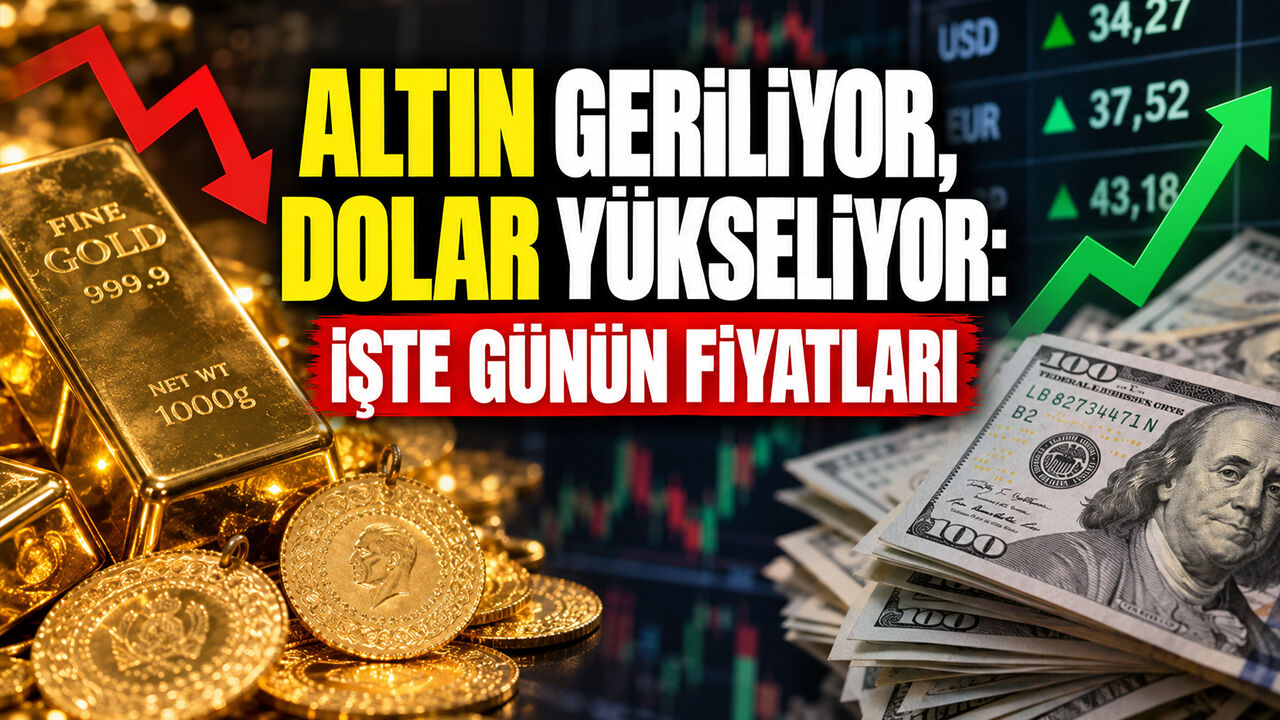 Altın Geriliyor, Dolar Yükseliyor: İşte Günün Fiyatları