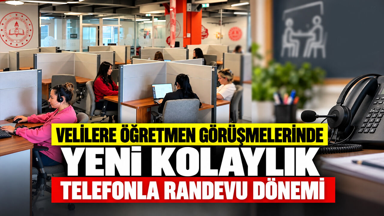 Velilere Öğretmen Görüşmelerinde Yeni Kolaylık