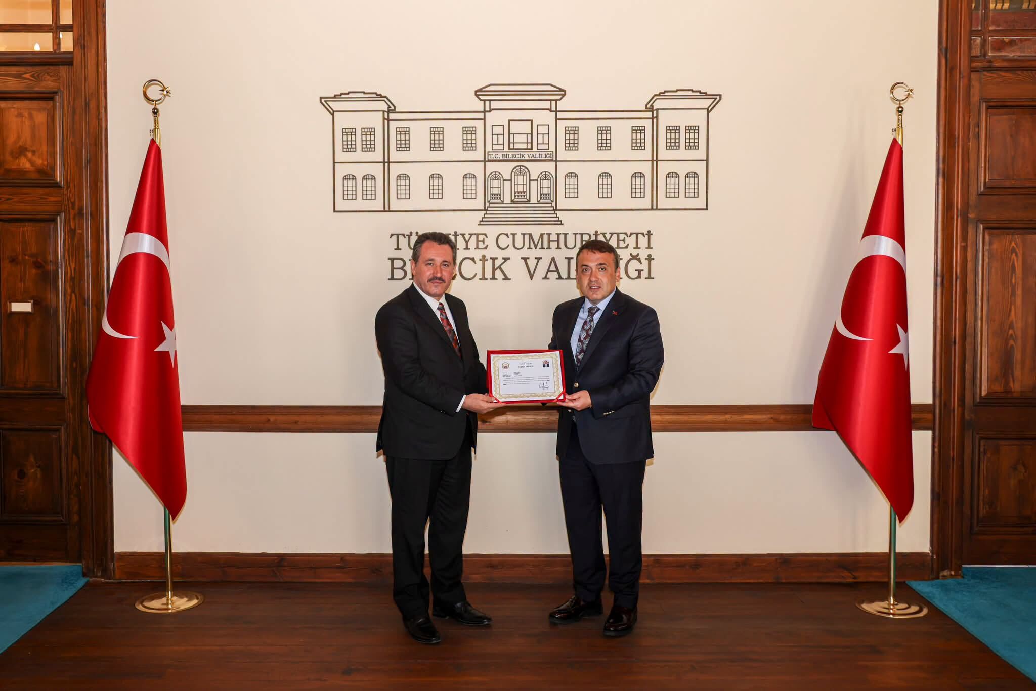 İl Müftüsü Ahmet Dilek’ten Vali Sözer’e Veda Ziyareti 19421