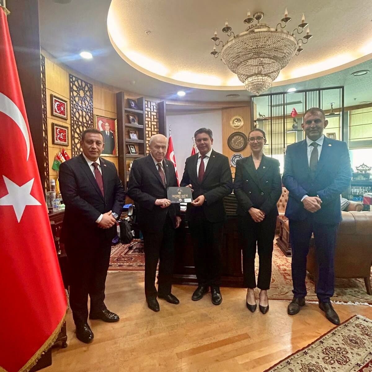 Mhp’den Bahçeli’ye Bilecik Ziyareti 19039