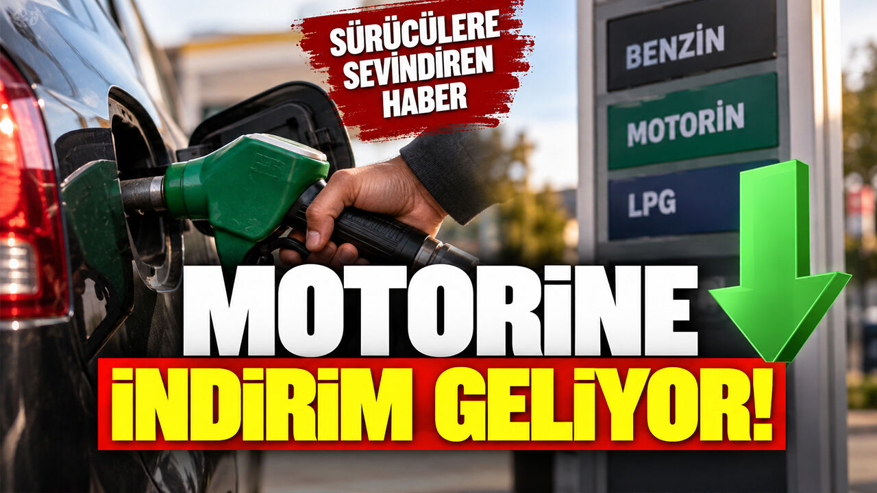 Motorine indirim geliyor