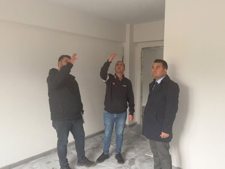 Şeyh Edebali Özel Bakım Merkezi Inşaatında Çalışmalar Incelendi 19870