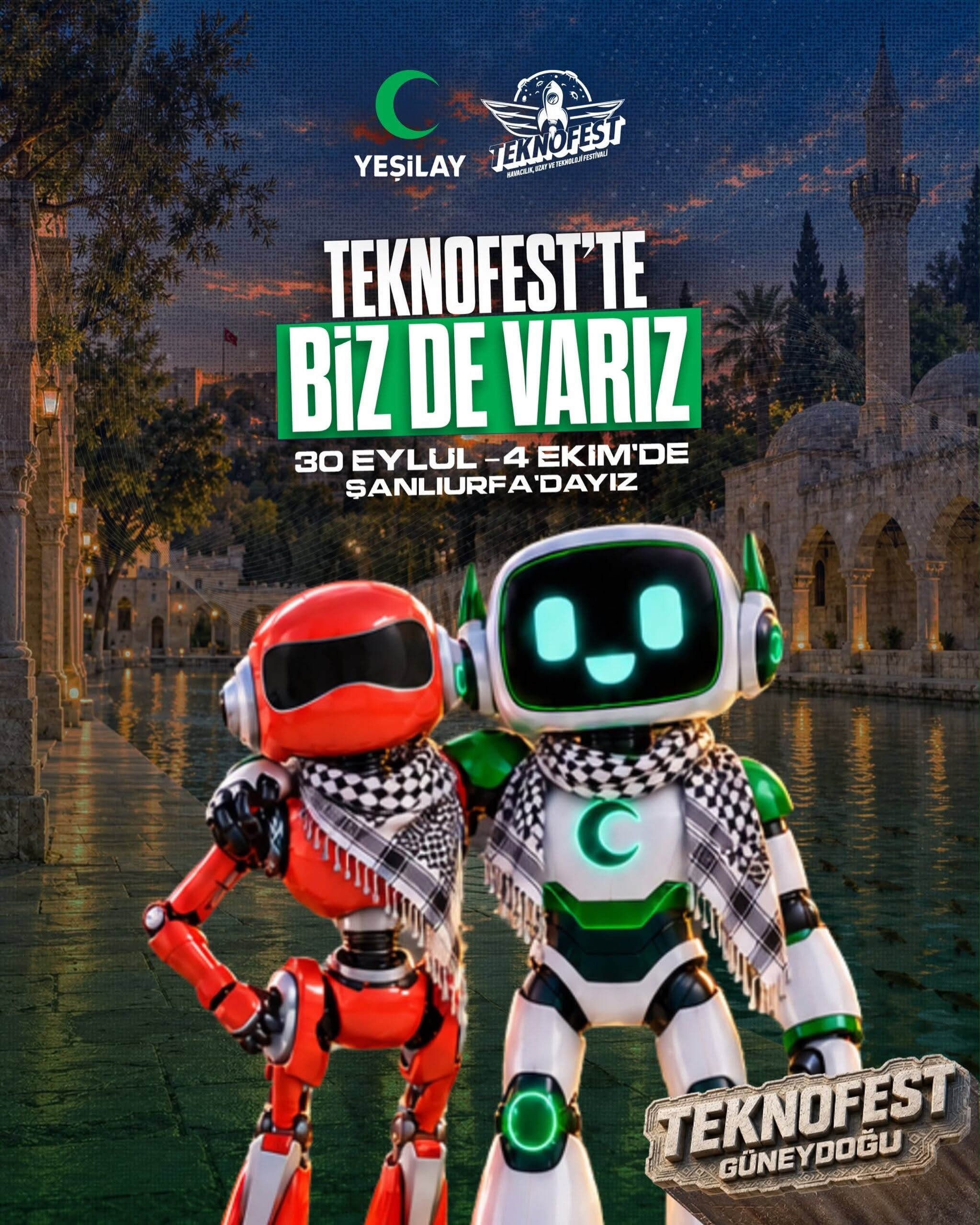 Yeşilay, Teknofest Şanlıurfa’da Gençlerle Buluşacak 19682