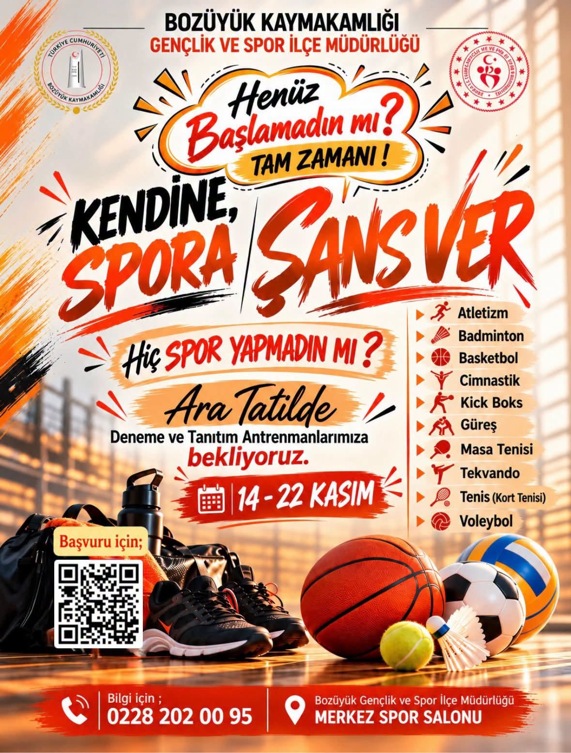 Ara Tatilde Spora İlk Adım 20768