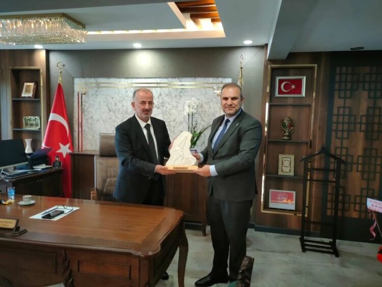 Başkan Dilsiz’den Müftü Dikmen’e Hayırlı Olsun Ziyareti 19929