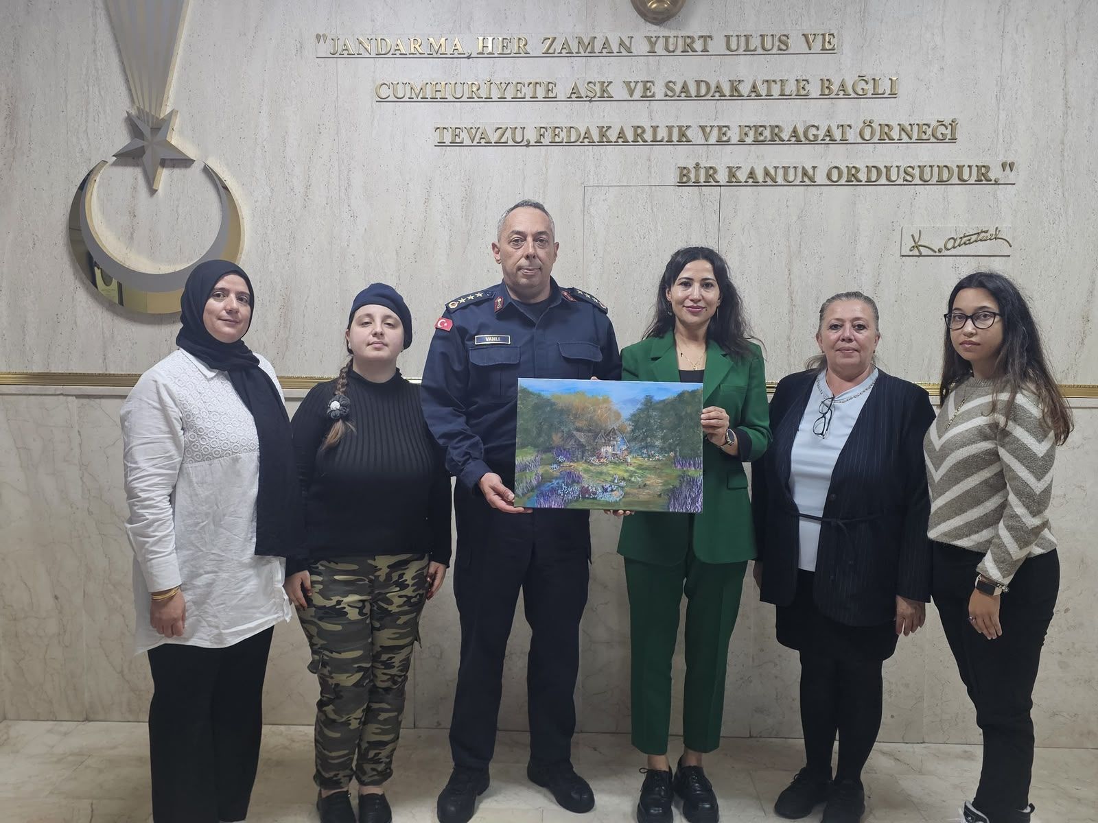 Bi̇eyder’den İl Jandarma Komutanlığına Anlamlı Ziyaret 20484