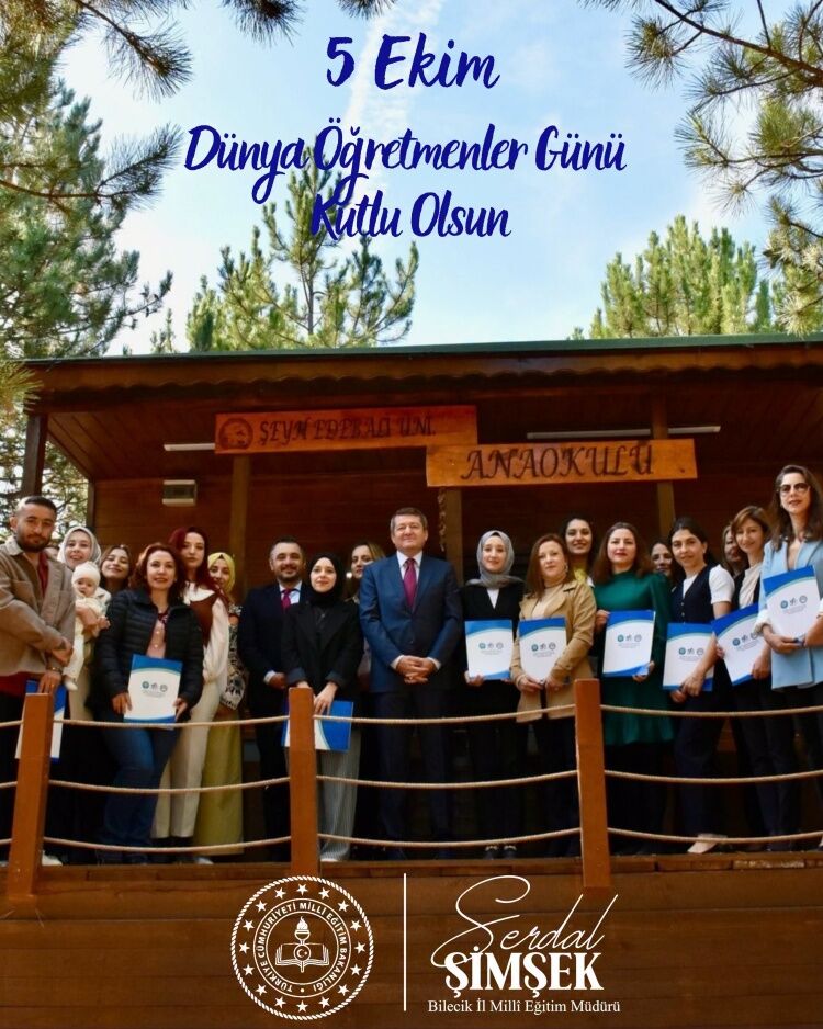 Bilecik Milli Eğitim Müdürlüğünden Öğretmenlere Anlamlı Mesaj 20084