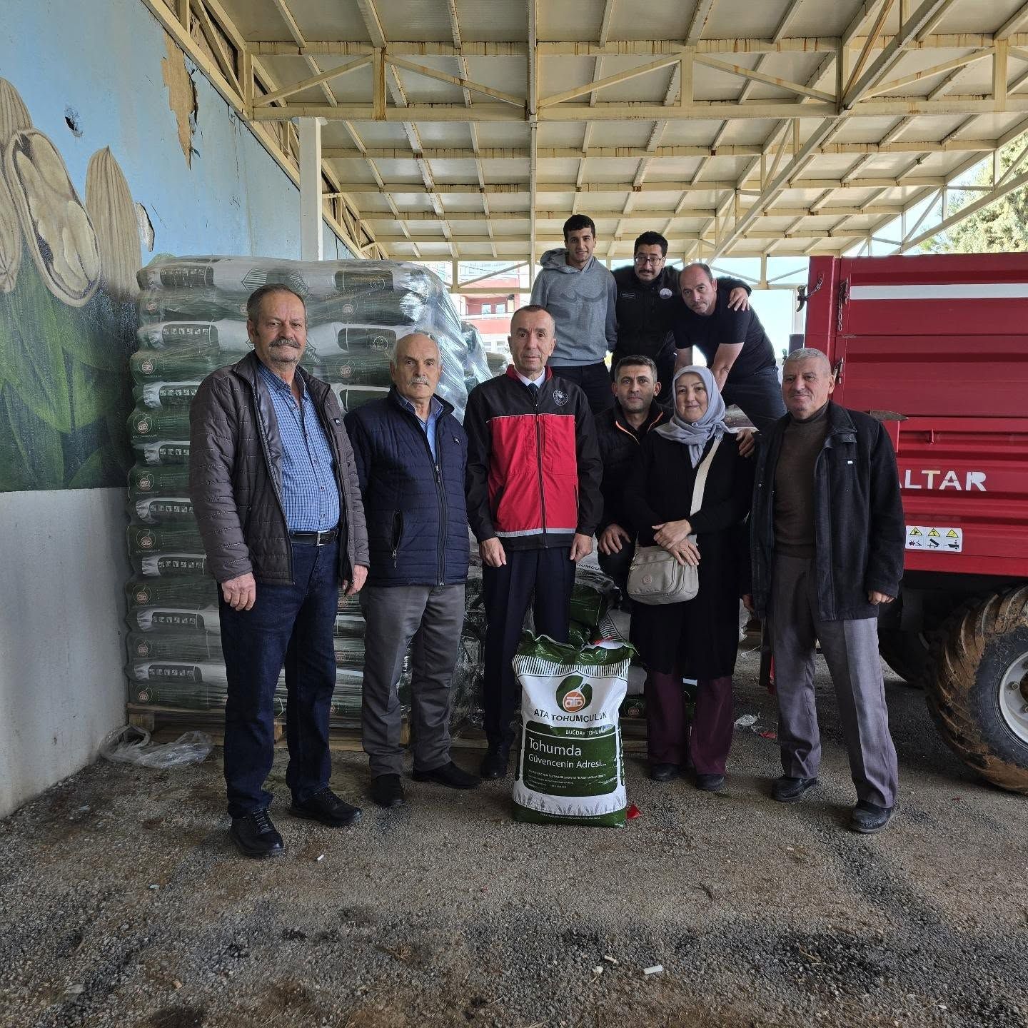 Bilecik’te 842 Çiftçiye 628 Ton Tohumluk Buğday Dağıtılacak 20687