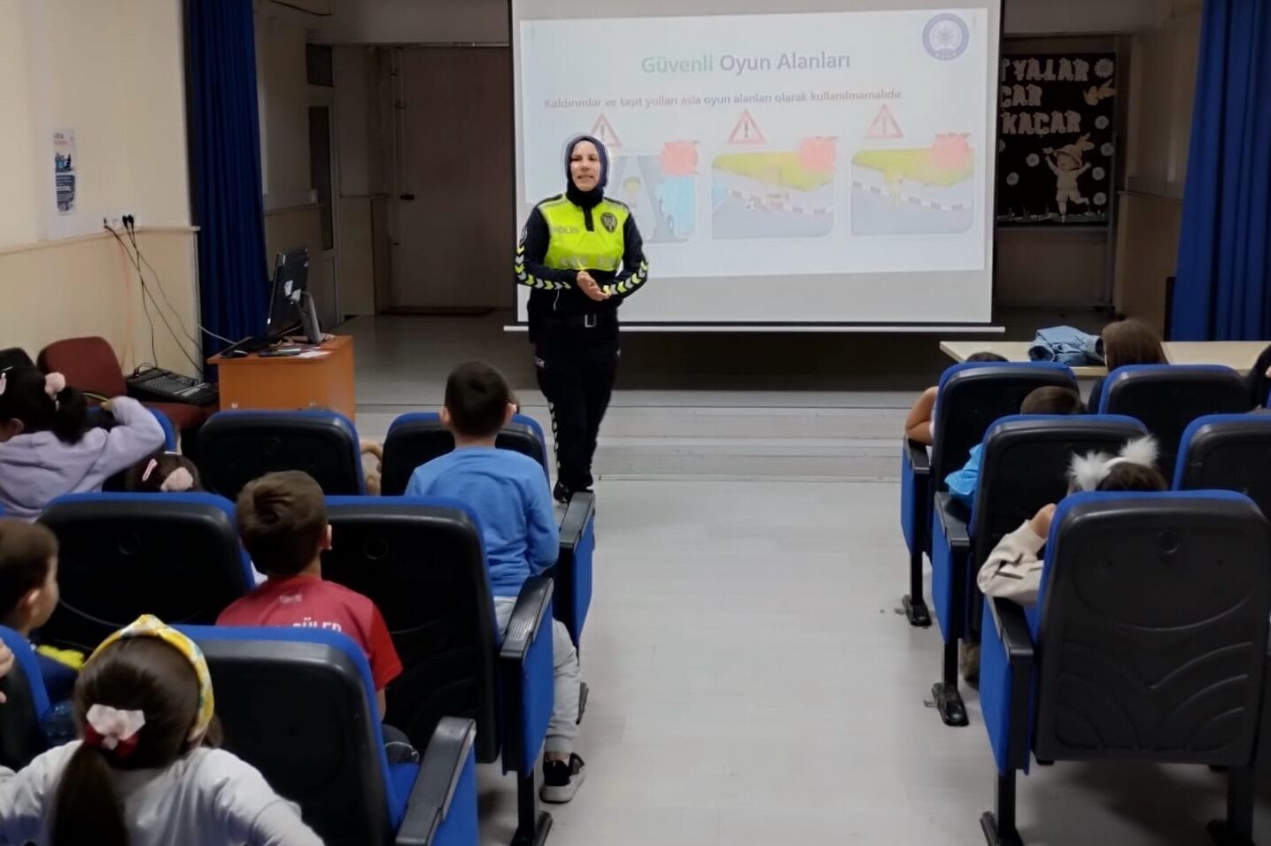 Bilecik’te 90 Öğrenciye Trafik Güvenliği Eğitimi 20085