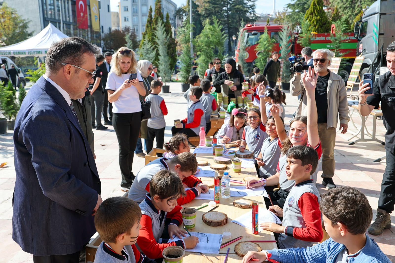 Bi̇leci̇k’te Çocuklar Yeşi̇l Vatan İçi̇n Buluştu 20835