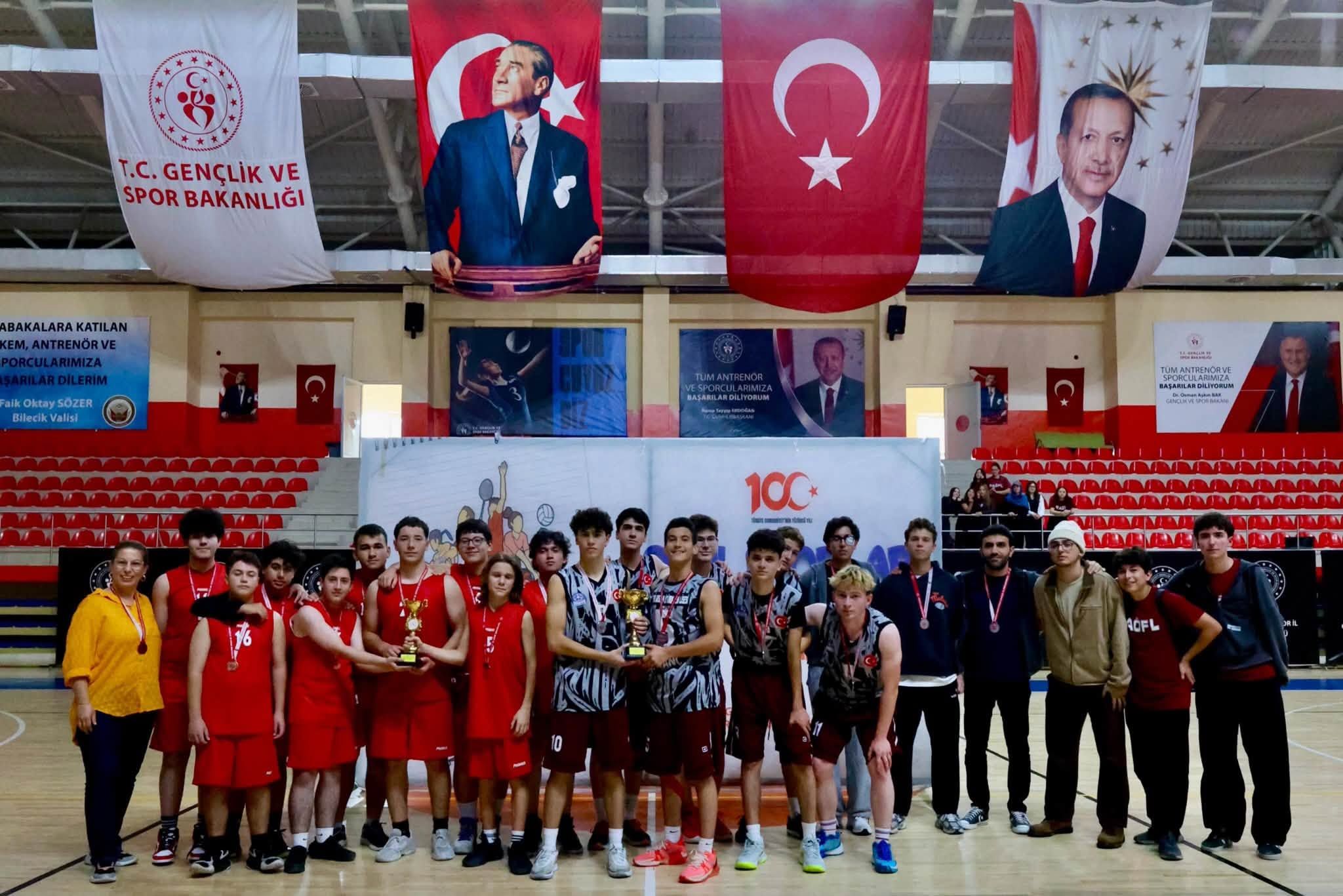 Bilecik’te Genç Erkekler Basketbol Müsabakaları Sona Erdi 20873