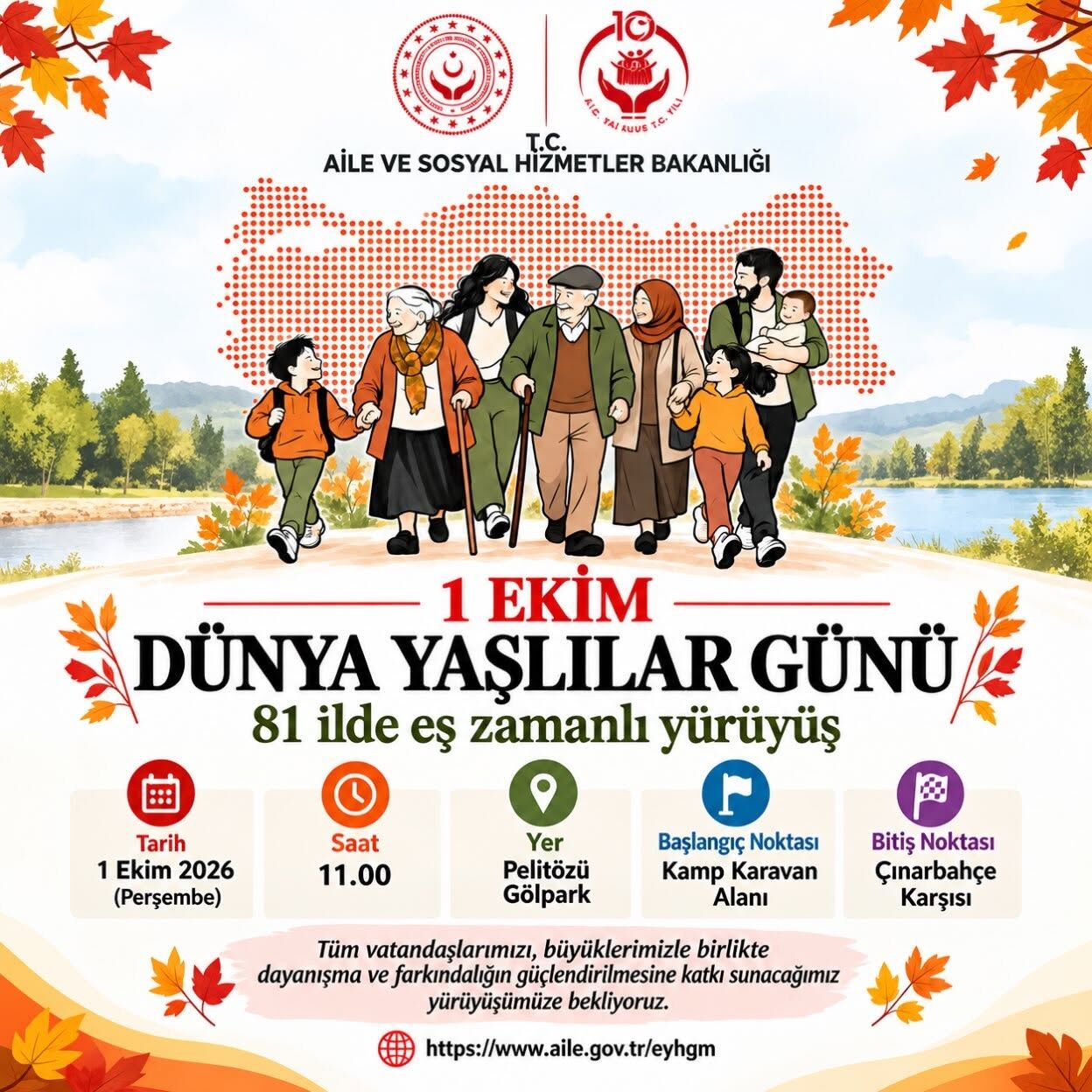 Bilecik’te Kuşakları Buluşturacak Yürüyüş 19886