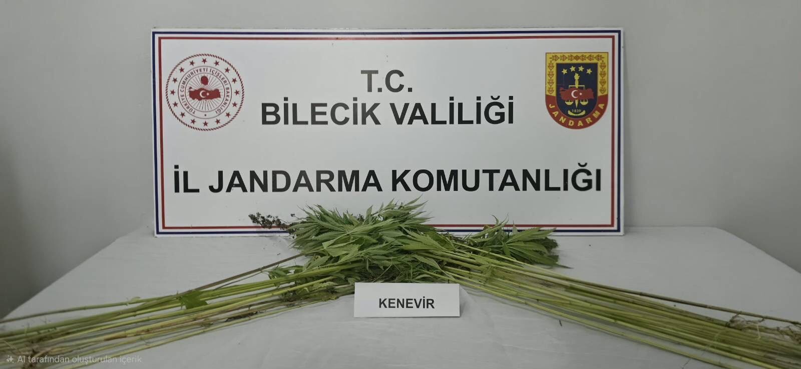 Bilecikte Tarlaya Jandarma Baskını 20311