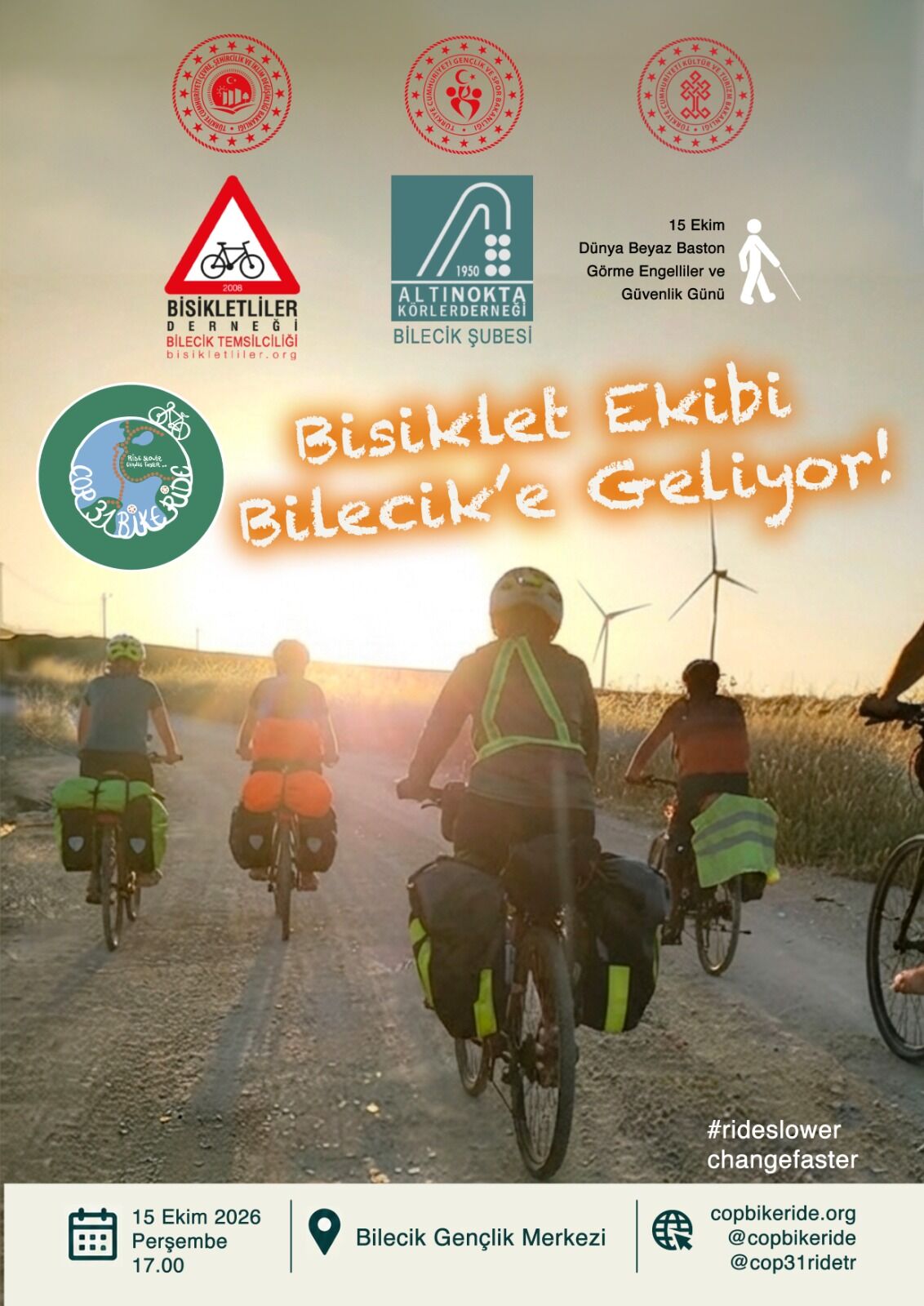 Cop31 Yolundaki Bisikletliler Bilecik’te Buluşacak 20318