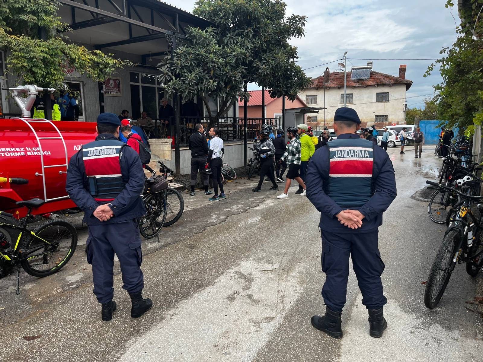 Çukurören Biberi Turu’nda 85 Bisikletliye Güvenlik Desteği 20560