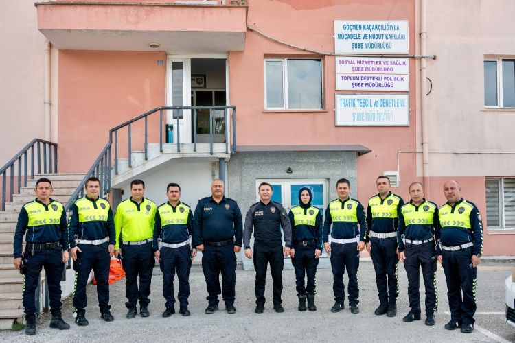 Emniyet Müdürü Çağlar’dan Birimlere Inceleme Ziyareti 20332