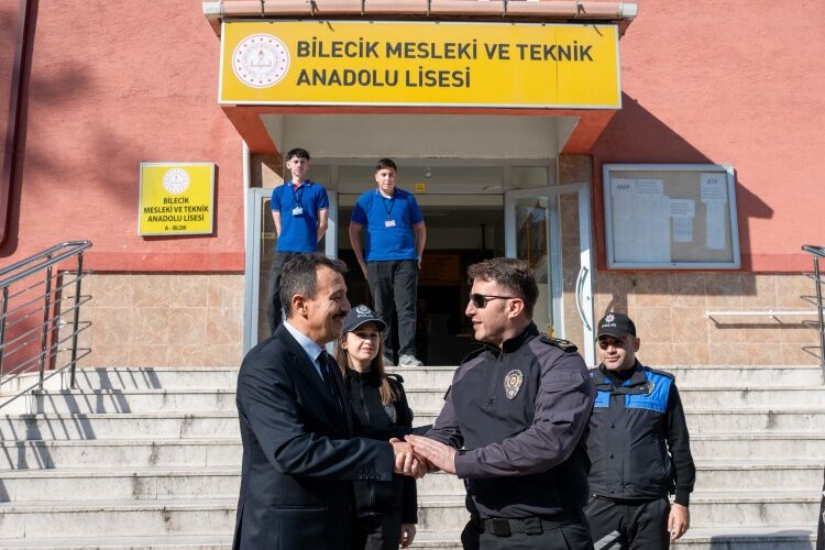 Emniyet Müdürü Çağlar’dan Okulda Güvenlik Ziyareti 20252