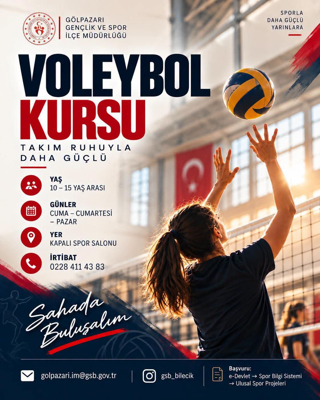 Gölpazarı’nda Çocuklar Için Voleybol Kursu Başlıyor 20607
