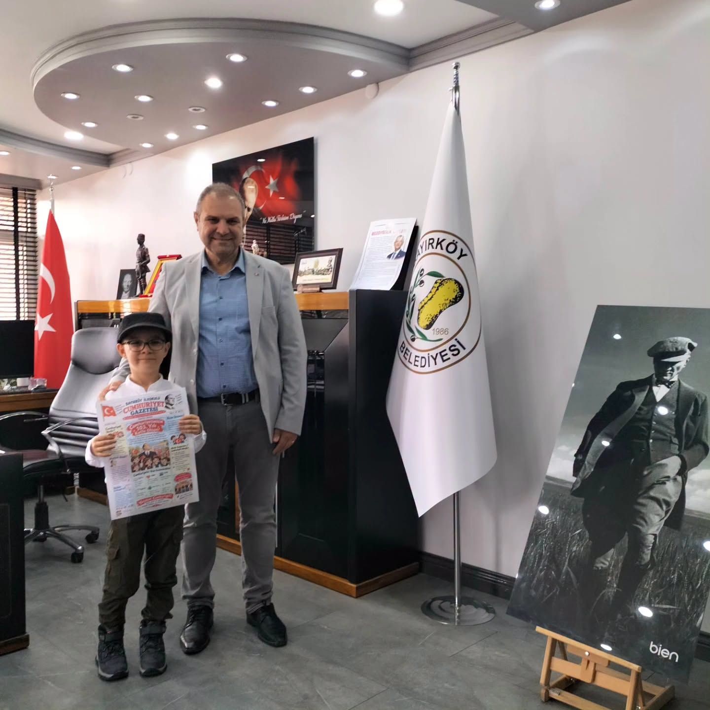 Minik Öğrenciden Cumhuriyet’e Anlamlı Selam 20926