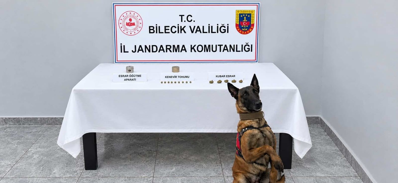 Narkotik Köpeği Izini Buldu 20692