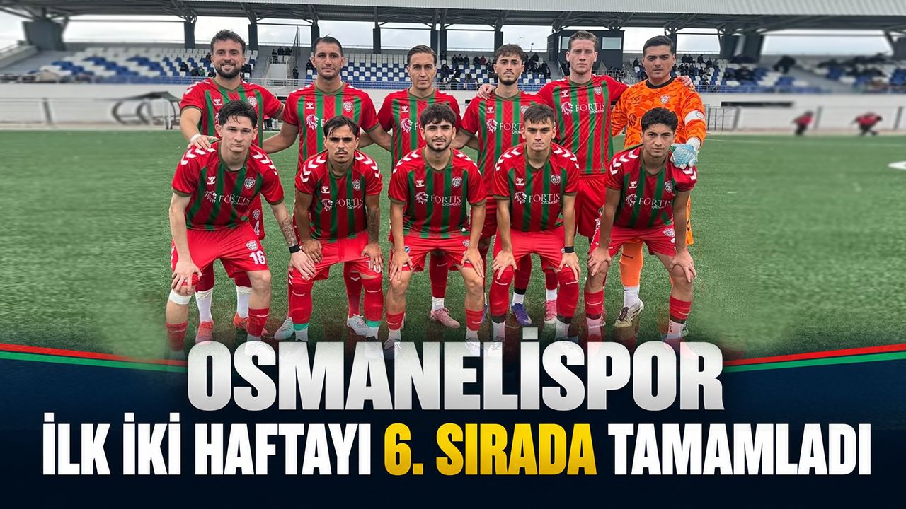 Osmanelispor ilk iki haftayı 6. sırada tamamladı