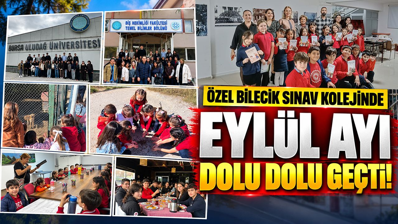 Özel Bilecik Sınav Kolejinde eylül ayı dolu dolu geçti!