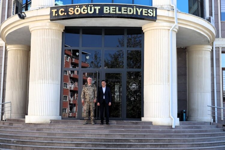 Söğüt’ün Yeni Komutanından Başkan Durgut’a Ziyaret 20187