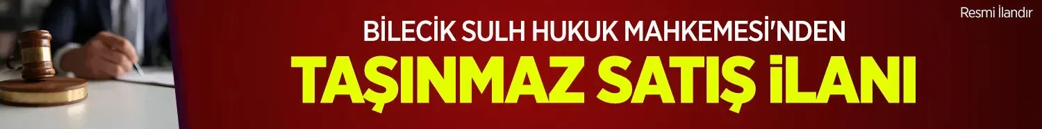 T.C. BİLECİK (SULH HUKUK MAH.) SATIŞ MEMURLUĞU 2026/46 SATIŞ TAŞINMAZIN GAZETE VEYA İNTERNET HABER SİTESİ İLANI