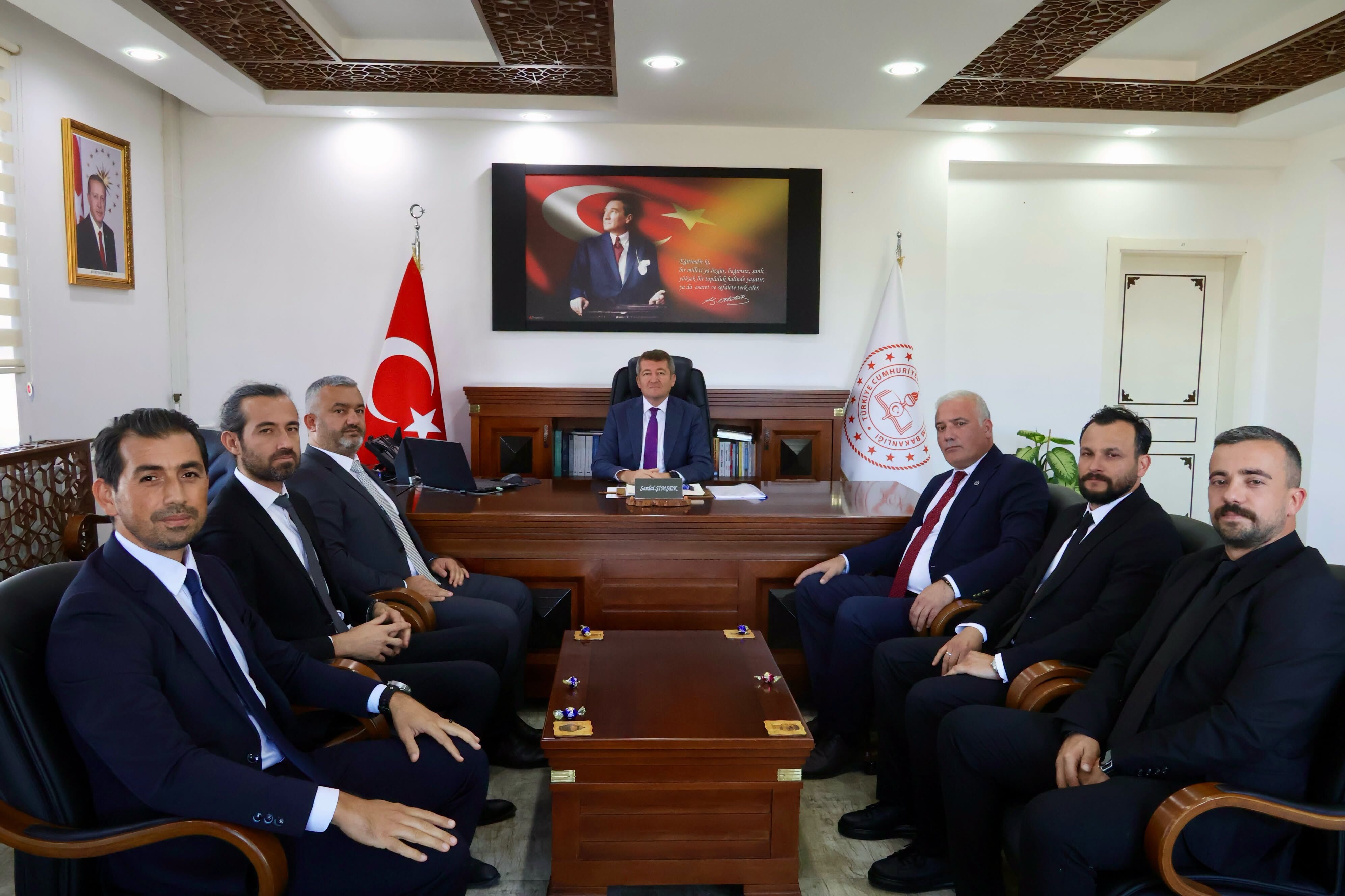 Türk Eğitim Sen’den İl Millî Eğitim Müdürü Şimşek’e Ziyaret 20189