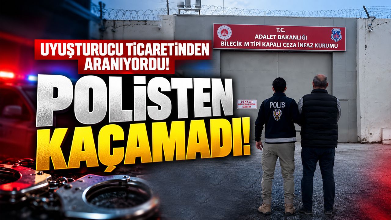 Bilecik'te Uyuşturucu hükümlüsü yakayı ele verdi